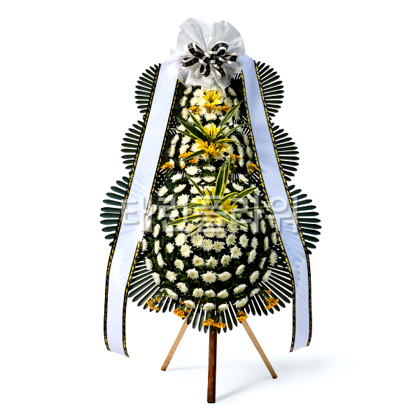 (프리미엄)근조3단화환